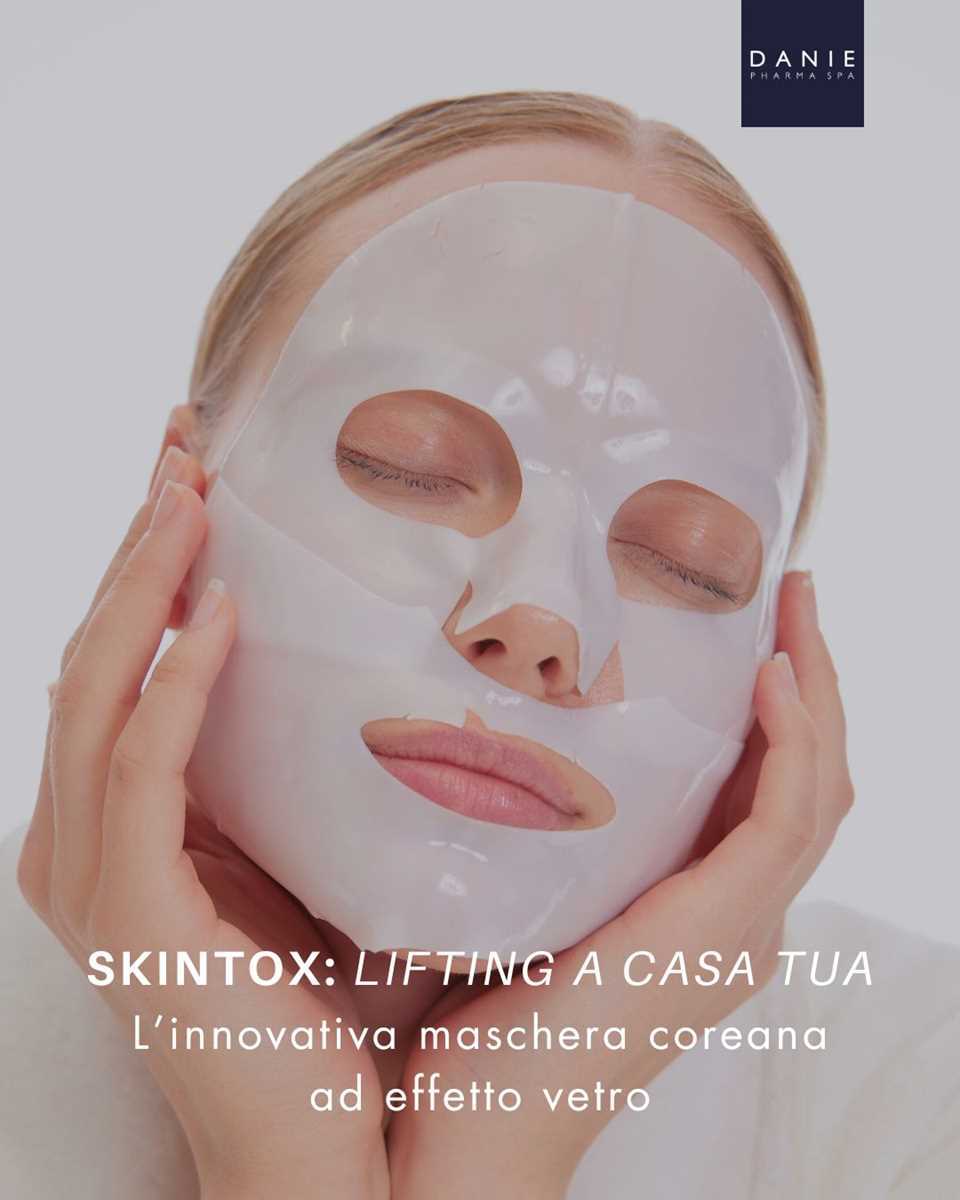 Risultato visivo della posa della maschera effetto vetro