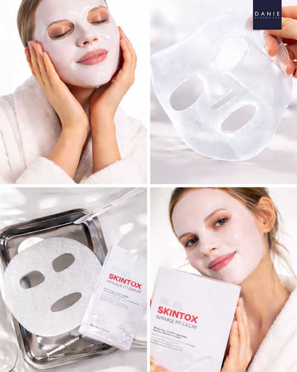 Maschera coreana Skintox effetto vetro